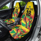 Custom Guyana Football Pride Car Seat Cover Golden Jaguars Go Champion - Yellow - African Pride