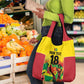 Custom Guyana Football Pride Grocery Bag Golden Jaguars Go Champion - Yellow - African Pride