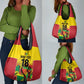 Custom Guyana Football Pride Grocery Bag Golden Jaguars Go Champion - Yellow - African Pride