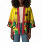 Custom Guyana Football Pride Kimono Golden Jaguars Go Champion - Yellow