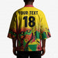 Custom Guyana Football Pride Kimono Golden Jaguars Go Champion - Yellow