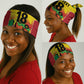 Custom Guyana Football Pride Neck Gaiter Golden Jaguars Go Champion - Yellow - African Pride