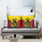 Custom Guyana Football Pride Pillow Cover Golden Jaguars Go Champion - Yellow
