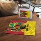 Custom Guyana Football Pride Puzzle Golden Jaguars Go Champion - Yellow