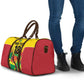 Custom Guyana Football Pride Travel Bag Golden Jaguars Go Champion - Yellow