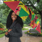 Custom Guyana Football Pride Umbrella Golden Jaguars Go Champion - Yellow