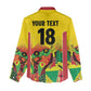 Custom Guyana Football Pride Women Casual Shirt Golden Jaguars Go Champion - Yellow - African Pride