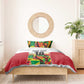 Custom Guyana Football Pride Bedding Set Golden Jaguars Go Champion - White - African Pride