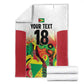 Custom Guyana Football Pride Blanket Golden Jaguars Go Champion - White - African Pride