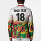 Custom Guyana Football Pride Blazer Golden Jaguars Go Champion - White