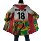 Custom Guyana Football Pride Cloak Golden Jaguars Go Champion - White