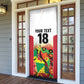Custom Guyana Football Pride Door Cover Golden Jaguars Go Champion - White
