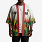Custom Guyana Football Pride Kimono Golden Jaguars Go Champion - White