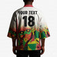 Custom Guyana Football Pride Kimono Golden Jaguars Go Champion - White
