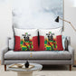 Custom Guyana Football Pride Pillow Cover Golden Jaguars Go Champion - White