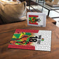 Custom Guyana Football Pride Puzzle Golden Jaguars Go Champion - White