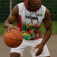 Custom Guyana Football Pride Sleeveless Hoodie Golden Jaguars Go Champion - White - African Pride