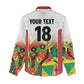 Custom Guyana Football Pride Women Casual Shirt Golden Jaguars Go Champion - White - African Pride