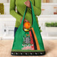 Afro Zambia Christmas Grocery Bag Coat Of Arms With Kente Pattern