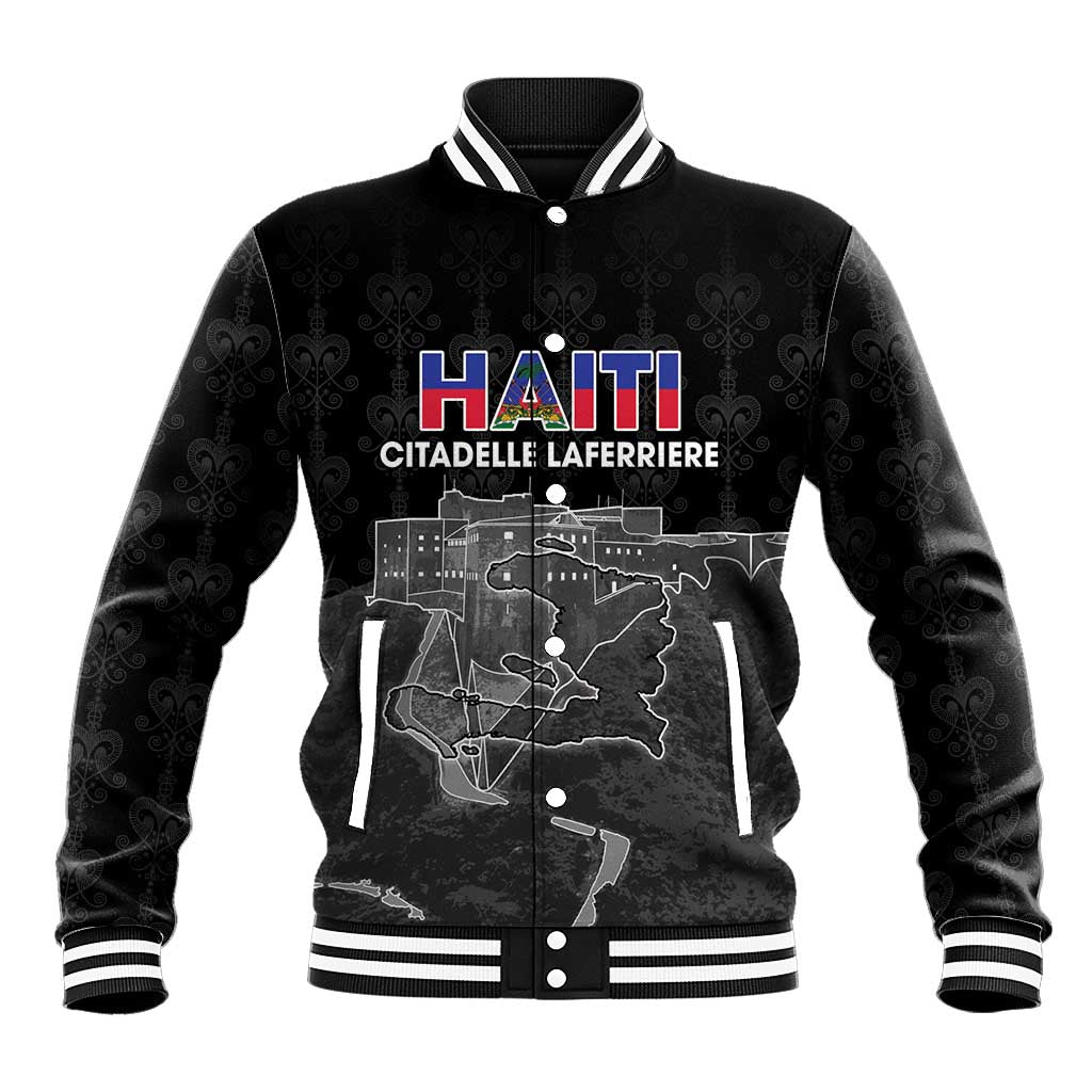 Afro-Haitians Pride Personalized Baseball Jacket Citadelle Laferriere Veve Vodou - African Pride