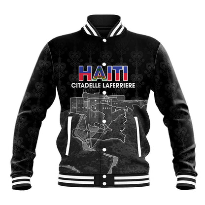 Afro-Haitians Pride Personalized Baseball Jacket Citadelle Laferriere Veve Vodou - African Pride
