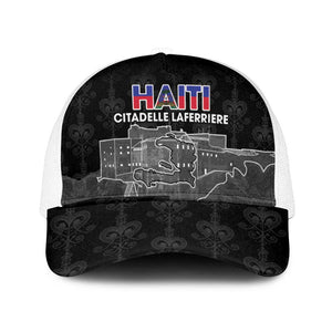 Afro-Haitians Pride Baseball Net Cap Citadelle Laferriere Veve Vodou - African Pride