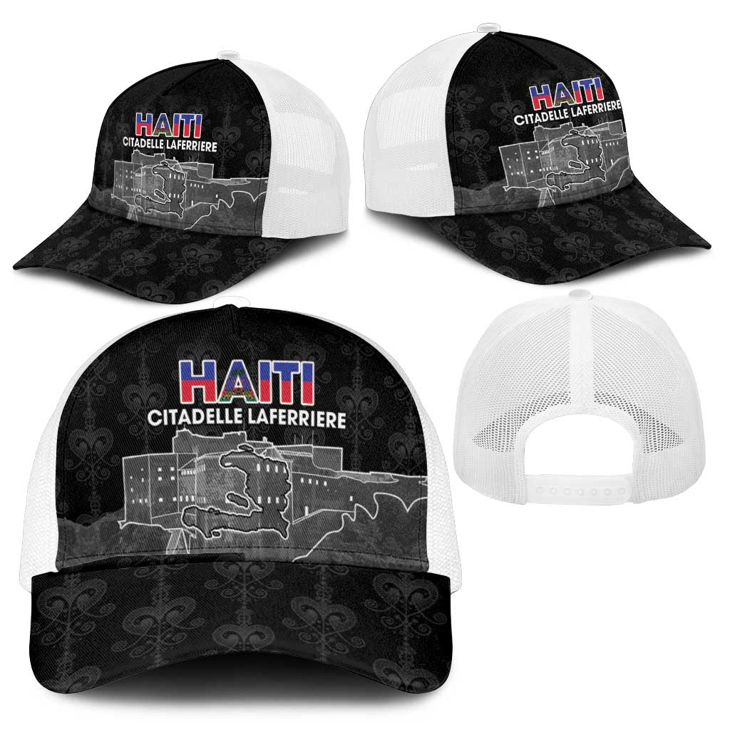 Afro-Haitians Pride Baseball Net Cap Citadelle Laferriere Veve Vodou - African Pride