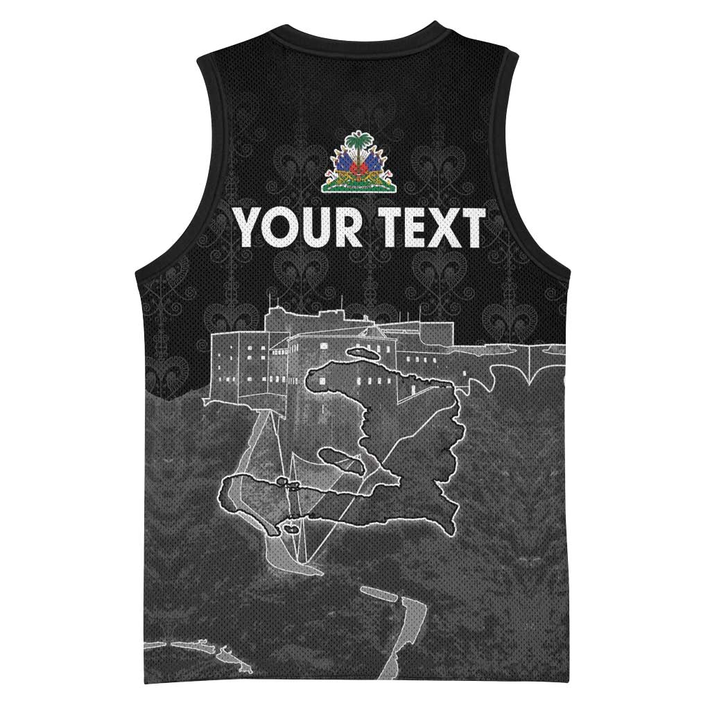 Afro-Haitians Pride Personalized Basketball Jersey Citadelle Laferriere Veve Vodou - African Pride