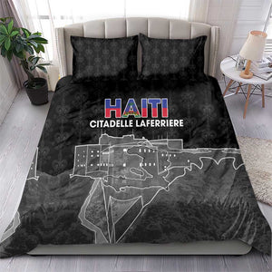 Afro-Haitians Pride Bedding Set Citadelle Laferriere Veve Vodou - African Pride