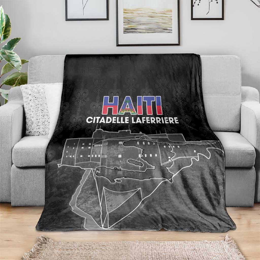 Afro-Haitians Pride Blanket Citadelle Laferriere Veve Vodou - African Pride