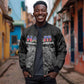 Afro-Haitians Pride Personalized Bomber Jacket Citadelle Laferriere Veve Vodou - African Pride