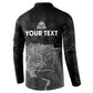 Afro-Haitians Pride Personalized Button Sweatshirt Citadelle Laferriere Veve Vodou