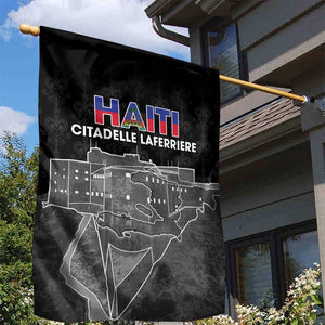 Afro-Haitians Pride Garden Flag Citadelle Laferriere Veve Vodou - African Pride