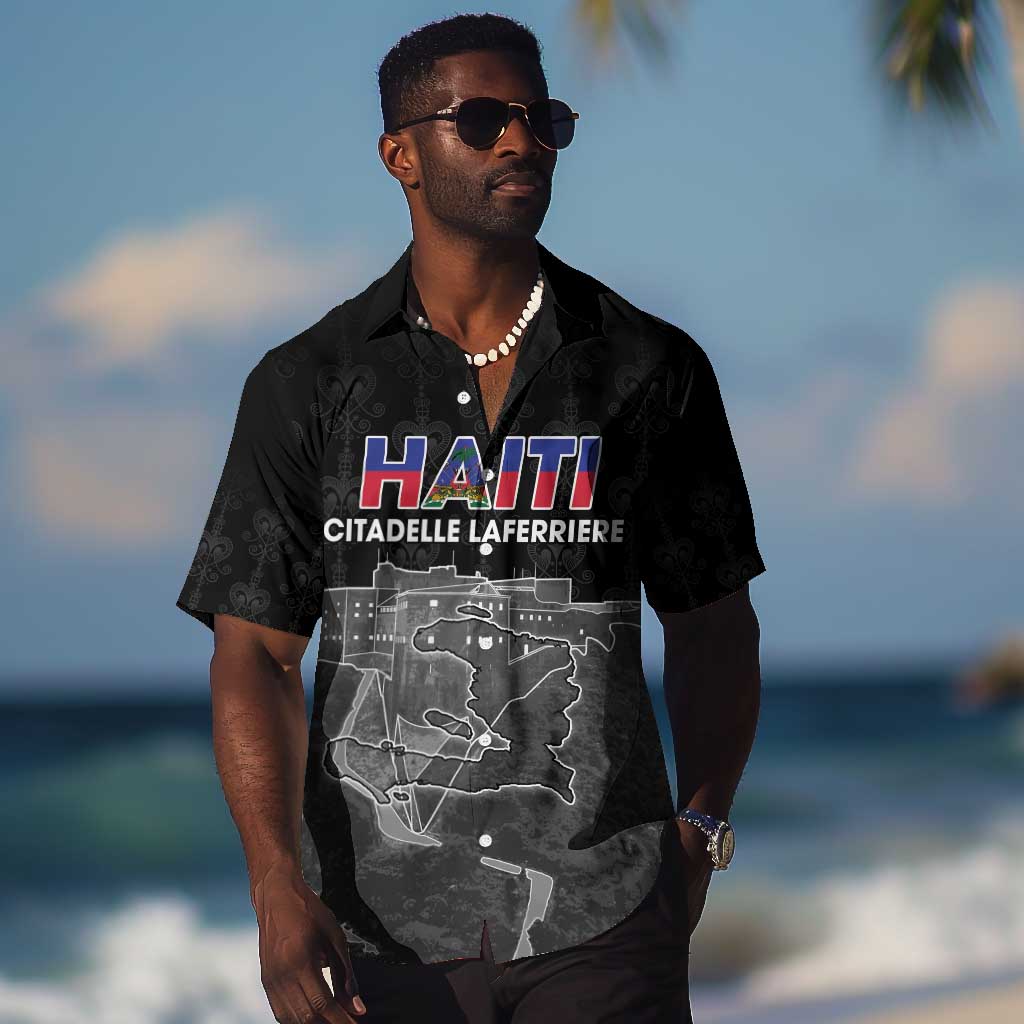 Afro-Haitians Pride Personalized Hawaiian Shirt Citadelle Laferriere Veve Vodou - African Pride