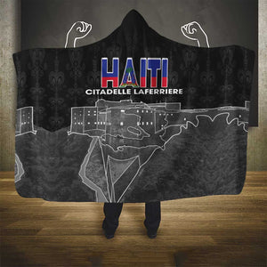 Afro-Haitians Pride Hooded Blanket Citadelle Laferriere Veve Vodou - African Pride
