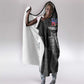 Afro-Haitians Pride Hooded Blanket Citadelle Laferriere Veve Vodou - African Pride