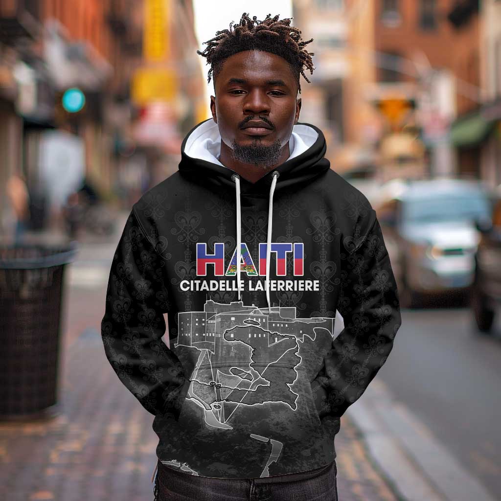 Afro-Haitians Pride Personalized Hoodie Citadelle Laferriere Veve Vodou - African Pride
