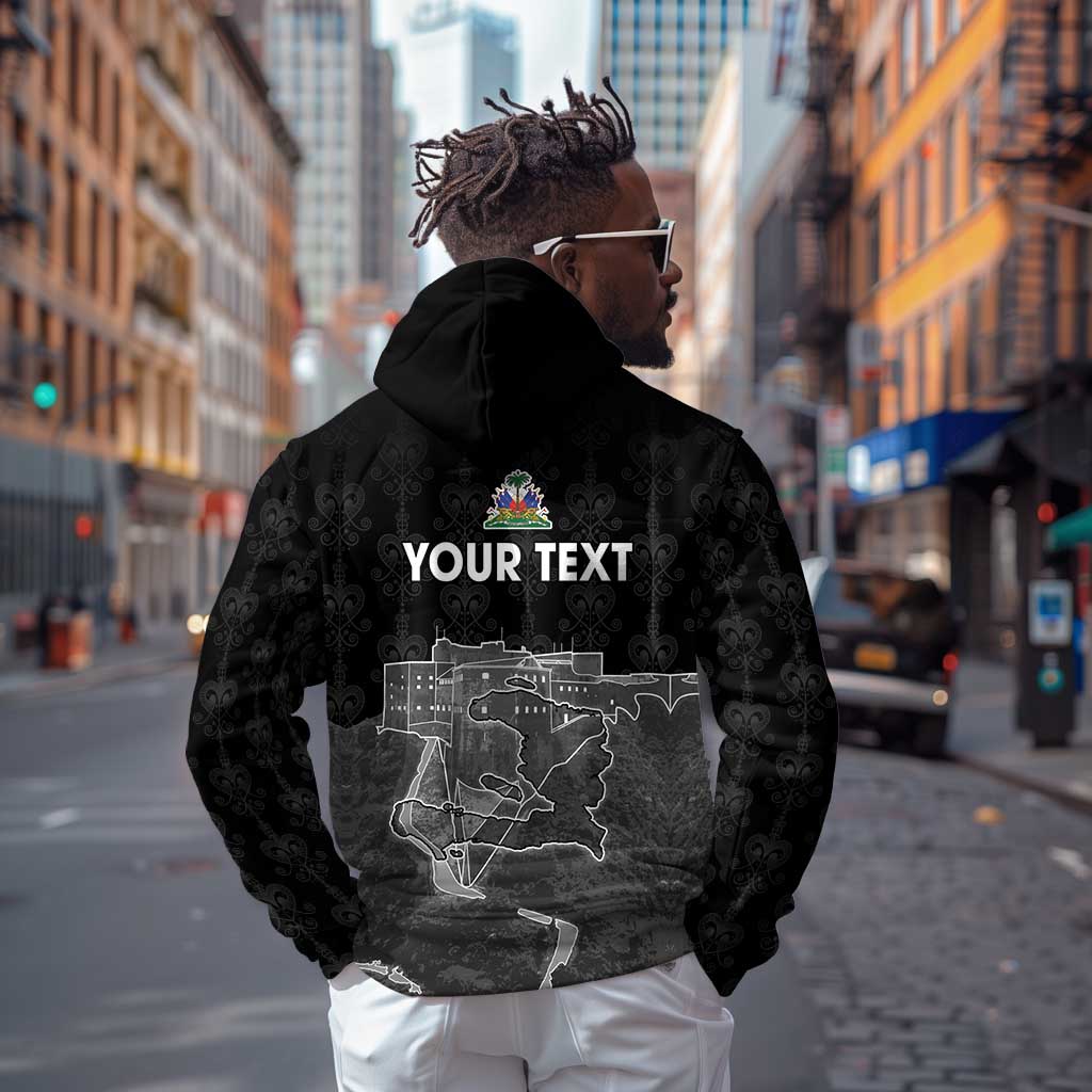 Afro-Haitians Pride Personalized Hoodie Citadelle Laferriere Veve Vodou - African Pride