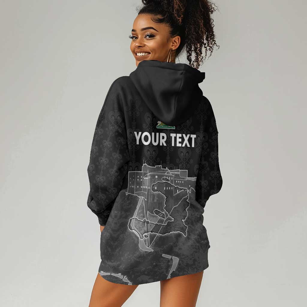Afro-Haitians Pride Personalized Hoodie Dress Citadelle Laferriere Veve Vodou - African Pride