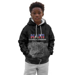 Afro-Haitians Pride Personalized Kid Hoodie Citadelle Laferriere Veve Vodou - African Pride