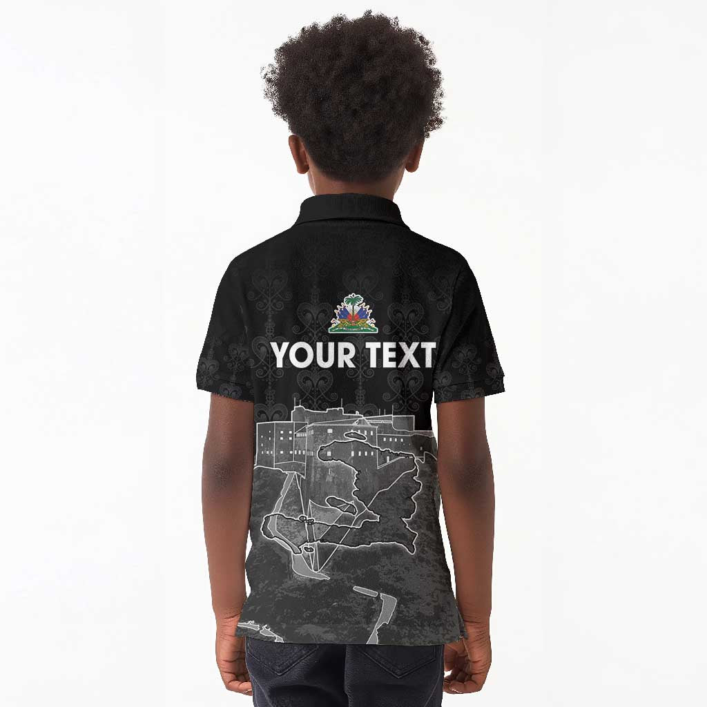 Afro-Haitians Pride Personalized Kid Polo Shirt Citadelle Laferriere Veve Vodou - African Pride