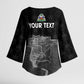 Afro-Haitians Pride Personalized Kimono Sleeve Blouse Citadelle Laferriere Veve Vodou