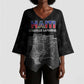 Afro-Haitians Pride Personalized Kimono Sleeve Blouse Citadelle Laferriere Veve Vodou