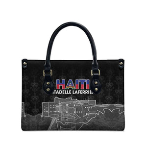 Afro-Haitians Pride Leather Bag Citadelle Laferriere Veve Vodou