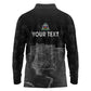Afro-Haitians Pride Personalized Long Sleeve Polo Shirt Citadelle Laferriere Veve Vodou - African Pride