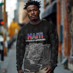 Afro-Haitians Pride Personalized Long Sleeve Shirt Citadelle Laferriere Veve Vodou - African Pride