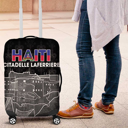 Afro-Haitians Pride Luggage Cover Citadelle Laferriere Veve Vodou - African Pride