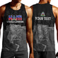 Afro-Haitians Pride Personalized Men Tank Top Citadelle Laferriere Veve Vodou - African Pride