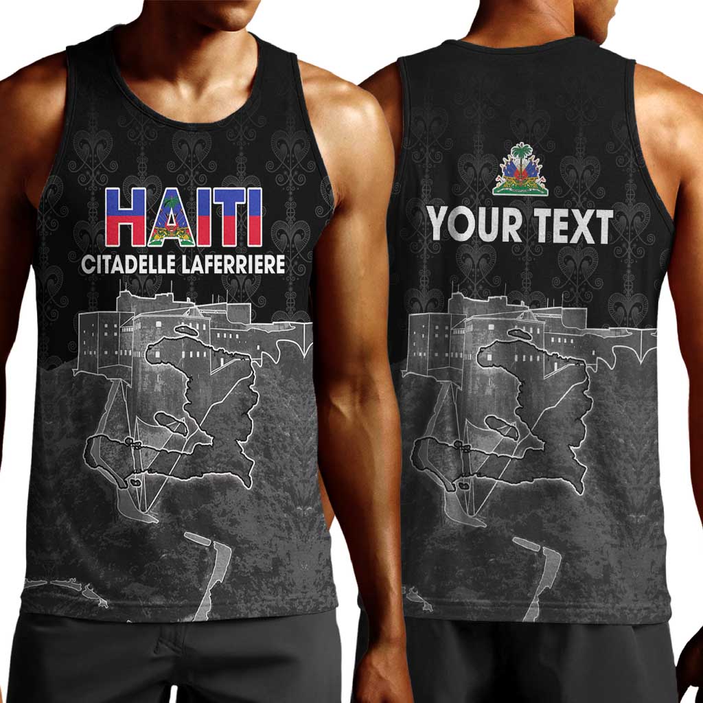 Afro-Haitians Pride Personalized Men Tank Top Citadelle Laferriere Veve Vodou - African Pride