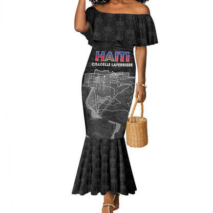 Afro-Haitians Pride Personalized Mermaid Dress Citadelle Laferriere Veve Vodou - African Pride